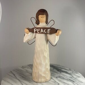 Peace Angel Figurine Vintage